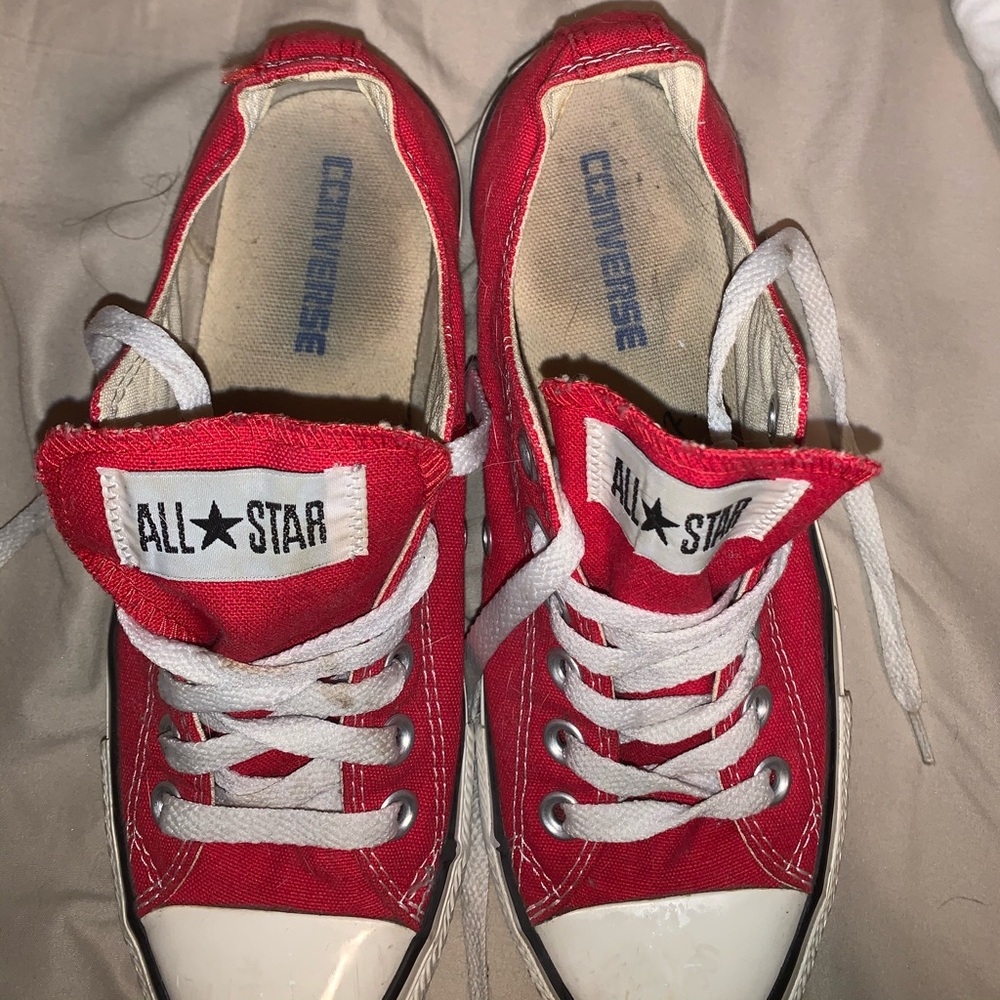 Red Converse - Picture 2 of 3